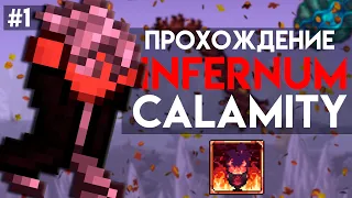Приключение будет сложным!  Прохождение Infernum Calamity #1 (Terraria)
