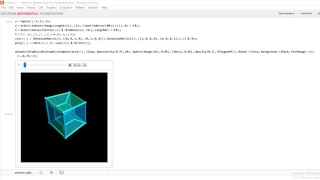 Super crazy tesseract animation in Mathematica.