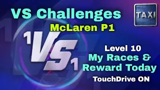 Asphalt 9 - 1vs1 MP Challenges - Skip to Unlock DaVinci - Level 10 Reward - McLaren P1 - TouchDrive