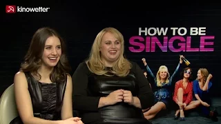 Interview Alison Brie & Rebel Wilson HOW TO BE SINGLE