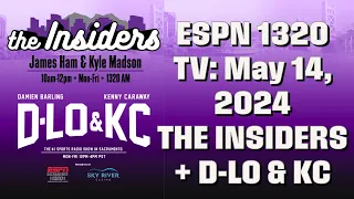 Thunder Won Last Night, NBA Rumors Flying Around - May 14: The Insiders + D-Lo & KC