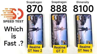 Realme GT 2 vs GT Neo 3 vs GT Neo 2 Speedtest Comparison Shocking Results OMG 😱