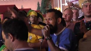 Mundial 2018. Brazil band in Red Squade, Moscow 28.06.2018 - Conselho / Domingo / Aquarela do Brasil
