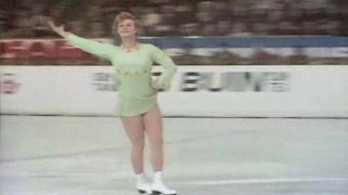 Gabriele Seyfert - 1970 World Figure Skating Championships - Free Skate