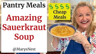 How to Make Sauerkraut Soup - A Delicious Cheap Meal - Sauerkraut Soup Recipe