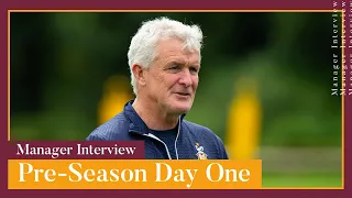 MANAGER INTERVIEW: Hughes pleased with players' shape