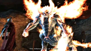 Dante Vs Berial Son of Mundus Boss Fight - Devil May Cry 4 Remaster (4K Ultra HD) Boss #11