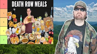 Ranking Every Death Row Meal - Part 1 (Josh Slavin) - Reaction! (BBT)