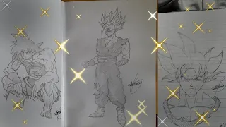 ALL OF MY EPIC DRAGONBALL DRAWINGS😫🙌🔥‼️‼️ (better than anything you have seen so far 💯)‼️‼️