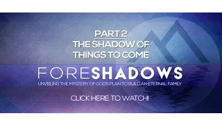 Forshadows Part 2: The Shadow of Things to Come   ~Rabbi Gene Binder