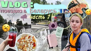 Vlog : поездка в Беларусь часть 1✨ - путешествие на машине, природа, новая страна, жизнь