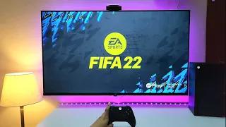 FIFA 22 Xbox Series X (4K HDR 60FPS)