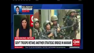 Gov't troops retake another strategic bridge in Marawi