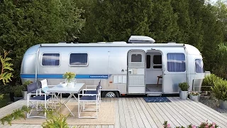 Interior Design  – Stylish Airstream Trailer Makeover