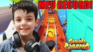 BATI MEU RECORD DE NO COIN no SUBWAY SURFERS PELA PRIMEIRA VEZ - Piero Start Games