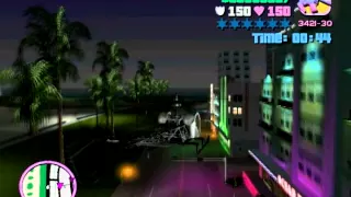 Проходим GTA Vice City Миссия на вертолёте Sparrow-Ocean Drive