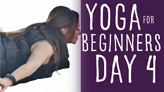 Yoga For Beginners At Home (15 minute Class) 30 Day Challenge Day 4