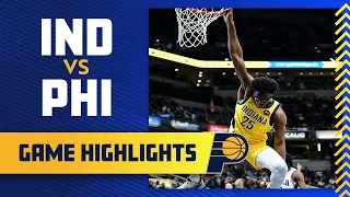 Indiana Pacers Highlights vs. Philadelphia 76ers | March 18, 2023