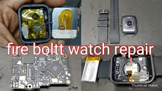 Fire Boltt Smart watch Ninja Fit repairing || smart watch kaise khole | disassembly