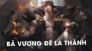 BÁ VƯƠNG ĐÊ LA THÀNH BẬT MODE TRY HARD. ĐẤM NÁT ĐỘI HÌNH ĐỐI THỦ | NHISM LOL