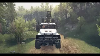 🔞SpinTires Карта «Речка Кристальная 2: Болото»🔞