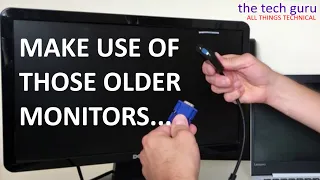 1080P HDMI to VGA Converter Make use of those old monitors