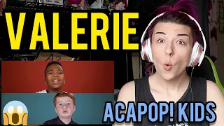 REACTION | ACAPOP! KIDS "VALERIE"