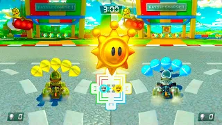 Mario Kart 8 Deluxe – BATTLE Gameplay (Gold Mario) 2 Players