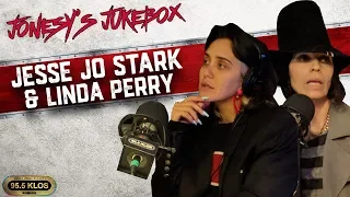 Jesse Jo Stark & Linda Perry In Studio on Jonesy's Jukebox!