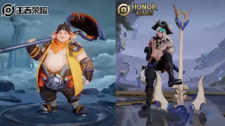 Honor of Kings Hero Comparison | Global vs Chinese Version