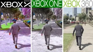 Xbox Series X VS Xbox One VS Xbox 360 | Graphics Comparison ft. GTA 5