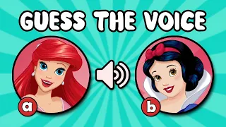 Guess the DISNEY PRINCESS by her VOICE! | Disney Voice Quiz Challenge