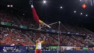 2010 Worlds Men's Horizontal Bar Final (720p50 HD Dutch NOS) Part 2