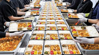 압도적인 생생한 현장! 한달 30,000개씩 팔리는 정성 가득한 마파두부 도시락 공장 대량 생산 현장 / Lunch Box Factory / Korean Street Food