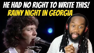 TONY JOE WHITE Rainy night in Georgia REACTION - Big voice,big talent and big audacity!