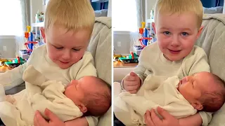 Kid Rejects Newborn Girl Saying She isn't His Sister, Then a DNA Test Reveals Something Shocking!