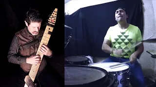 Chapman Stick | BENZAITEN | Diego Souto / Emmanuel Herrera | drum cam