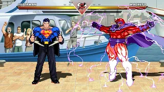SUPERMAN vs MAGNETO - Highest Level Awesome Fight!