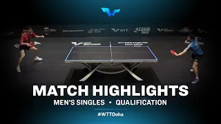 Adam Szudi vs Noshad Alamiyan | WTT Contender Doha 2021 | Men's Singles | QUAL Highlights