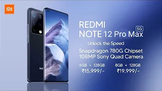 Redmi Note 12 Pro Max Official Specs | Price in India & Release Date | Redmi Note 12 Pro Unboxing