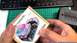 ГадЖеТы: устанавливаем на Raspberry Pi 4 мощный тихий куллер S2Pi и помещаем в корпус ZP-0087