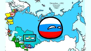 The Breakup of The USSR (Every Month) - Countryballs (30K Special)