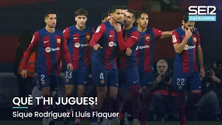 'Què t'hi Jugues!' en directe: la prèvia del Barça-Osasuna i un passeig amb Ramon besa