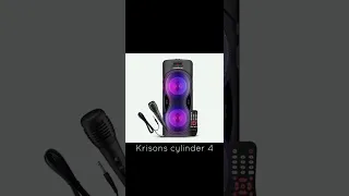 krisons cylinder 4, double woofer speaker! 30W, review by pure Unboxing 😍 . #youtubeshorts #review