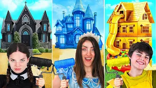 SOPRAVVIVIAMO NEL CASTELLO DEL TUO COLORE CHALLENGE 24 ORE PRINCIPI CONTRO PRINCIPESSE VS MERCOLEDI!