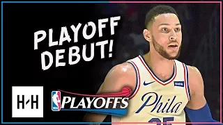 Ben Simmons PLAYOFF DEBUT! Full Game 1 Highlights vs Heat 2018 Playoffs - 17 Pts, 9 Reb, 14 Assists!