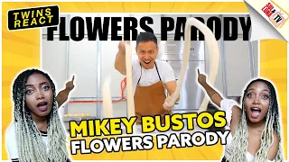 LATINAS REACTION - Mikey Bustos Pinoy Bread | Miley Cyrus Flowers Parody Reaction