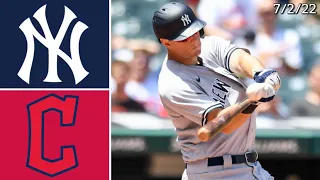 New York Yankees @ Cleveland Guardians | Game Highlights | 7/2/22