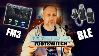 FRACTAL FM3 + BLE  + MIDI FOOTSWITCH Подключаем беспроводной миди контроллер по Bluetooth.