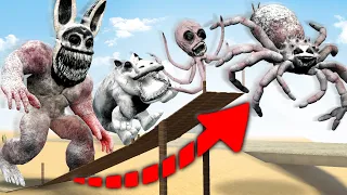 Most Longest Jump ZOONOMALY MONSTERS (Garry`s Mod)